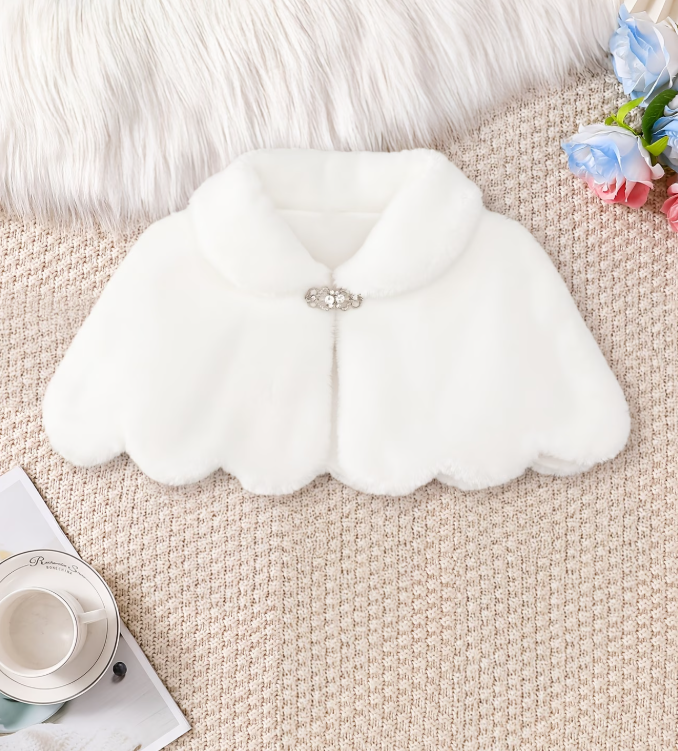 Chal Versátil de Moda para Niñas, Otoño Invierno, Chal Pequeño