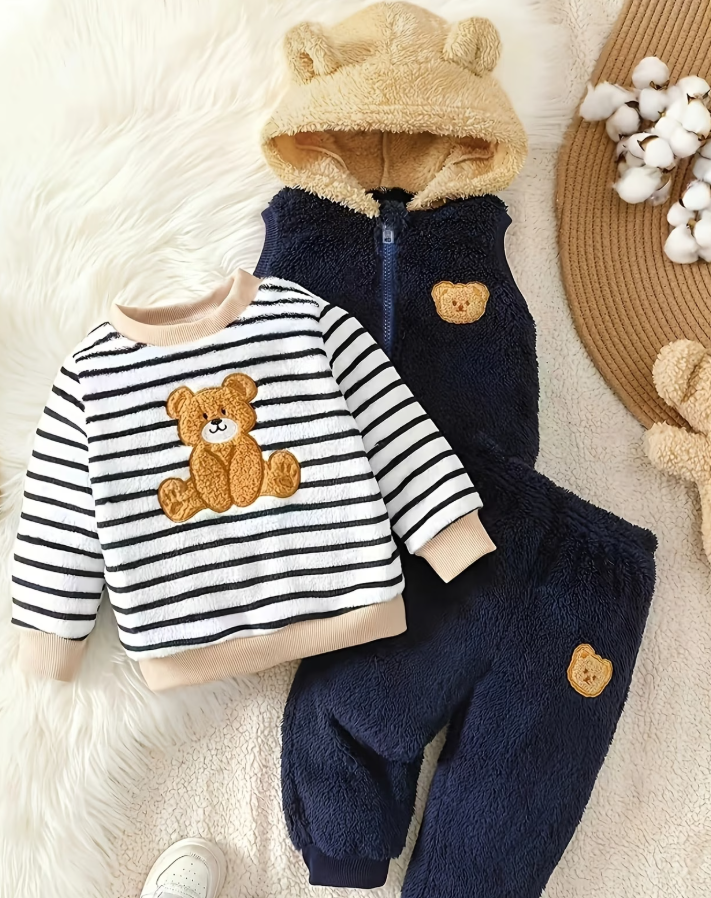 Conjunto de 3 piezas para niño
